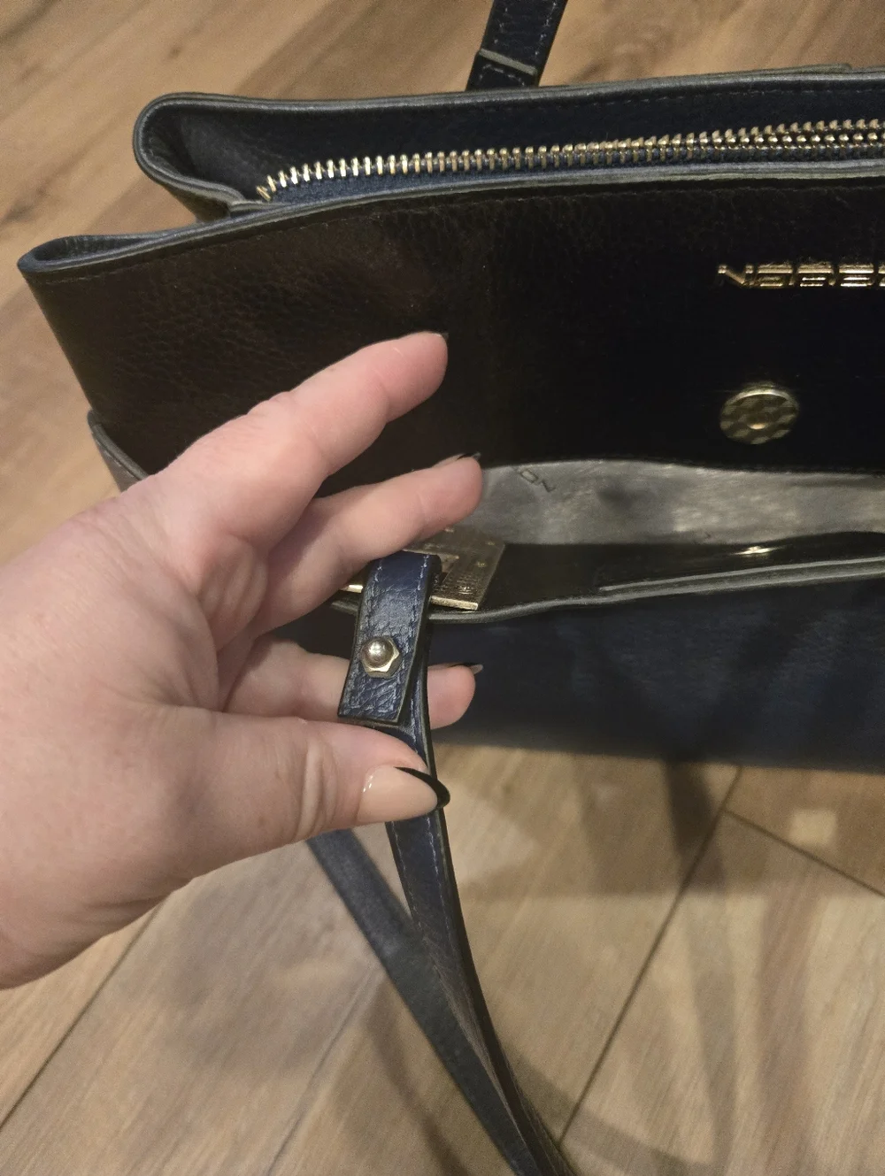 Nobel Navy Office Laptop Travel Bag